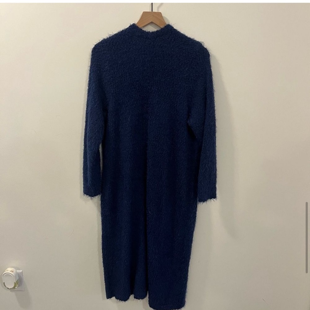 Popcorn Duster Open Front Sweater NWOT - Picture 8 of 9